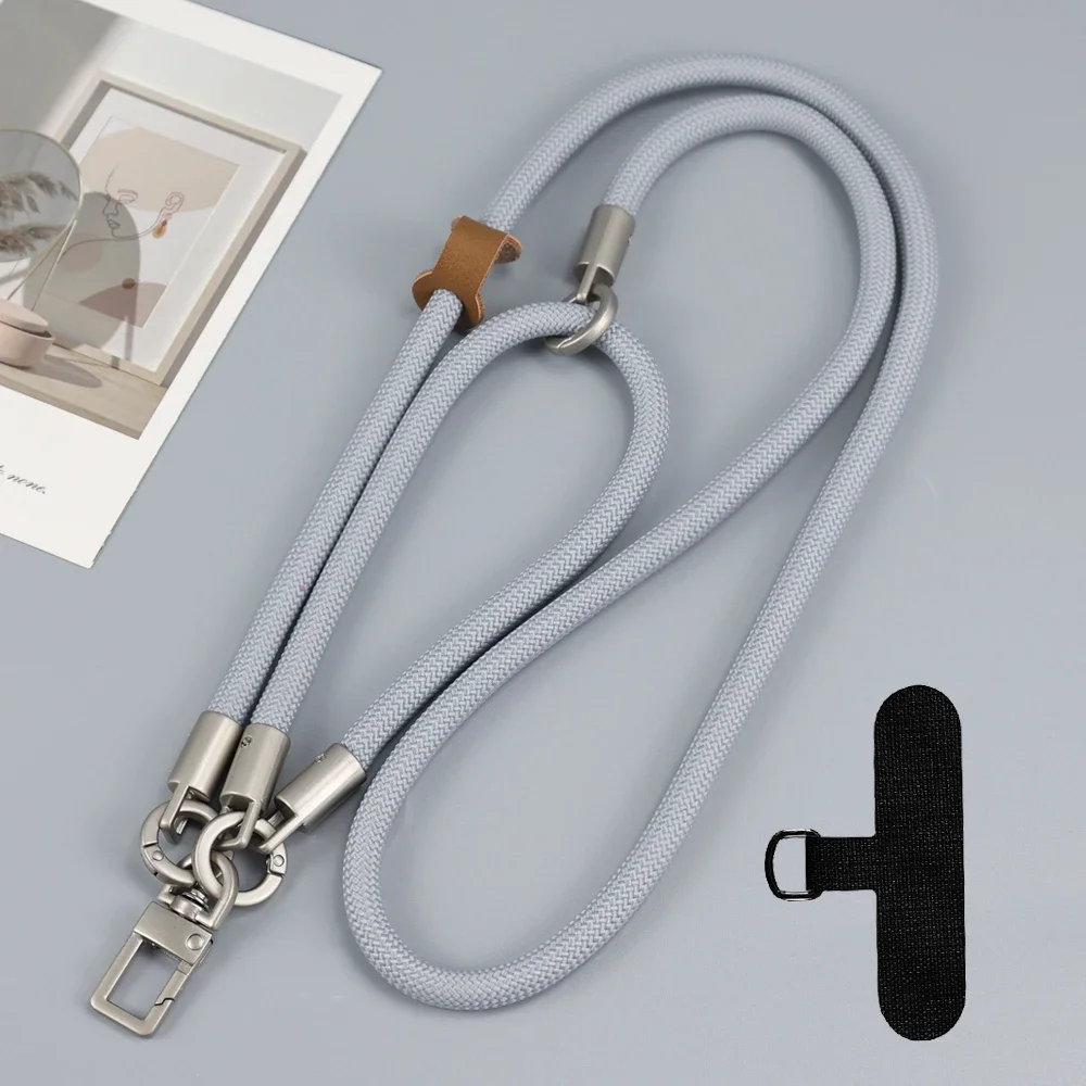 Universal Outdoor Durable 8mm Anti-Lost Mobile Phone Lanyard