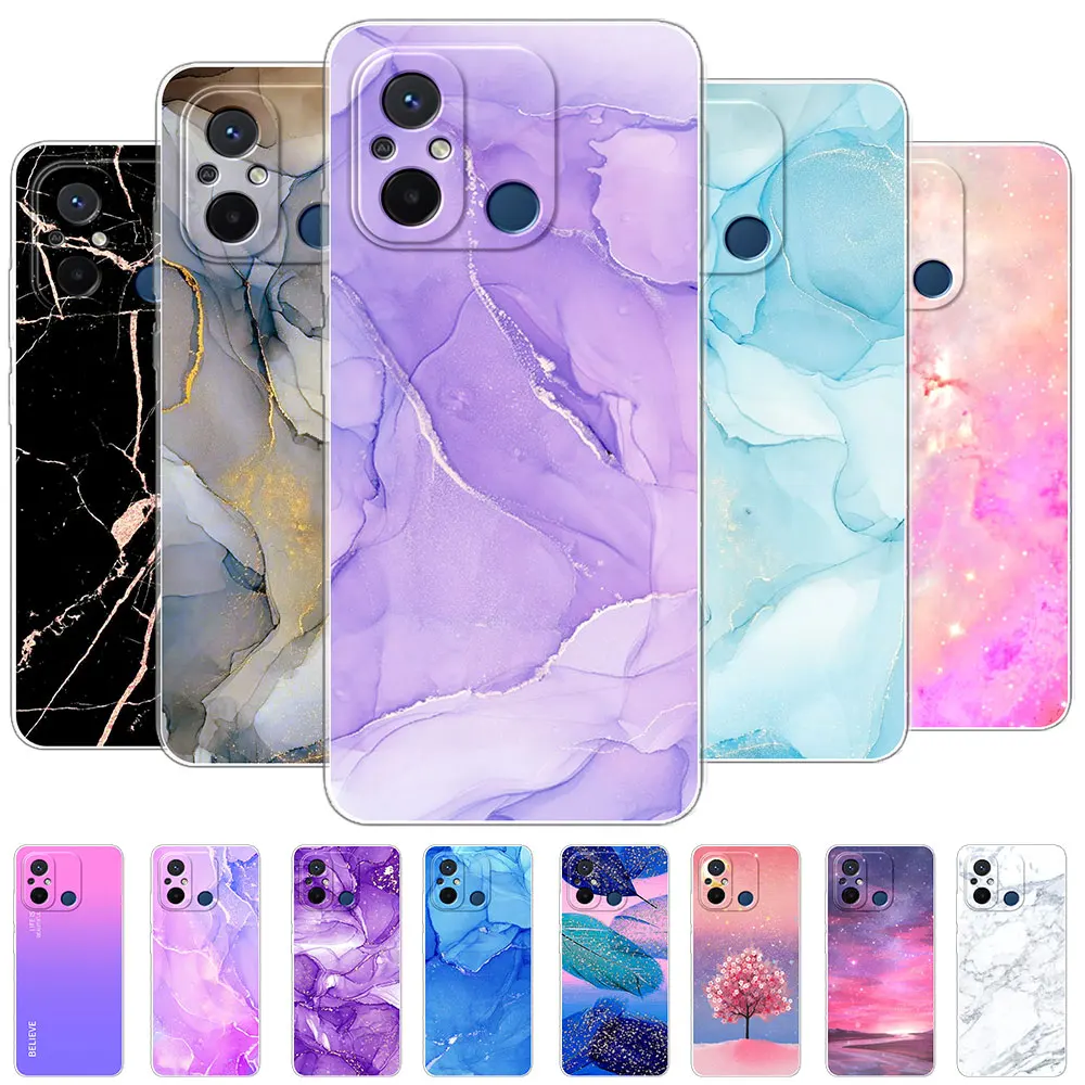 Per Xiaomi Redmi 12C Cover Cover Cover Posteriore Moda Per Xiaomi Redmi 12C 12 C Paraurti Morbido In Silicone Per Redmi 12C Fundas Coque