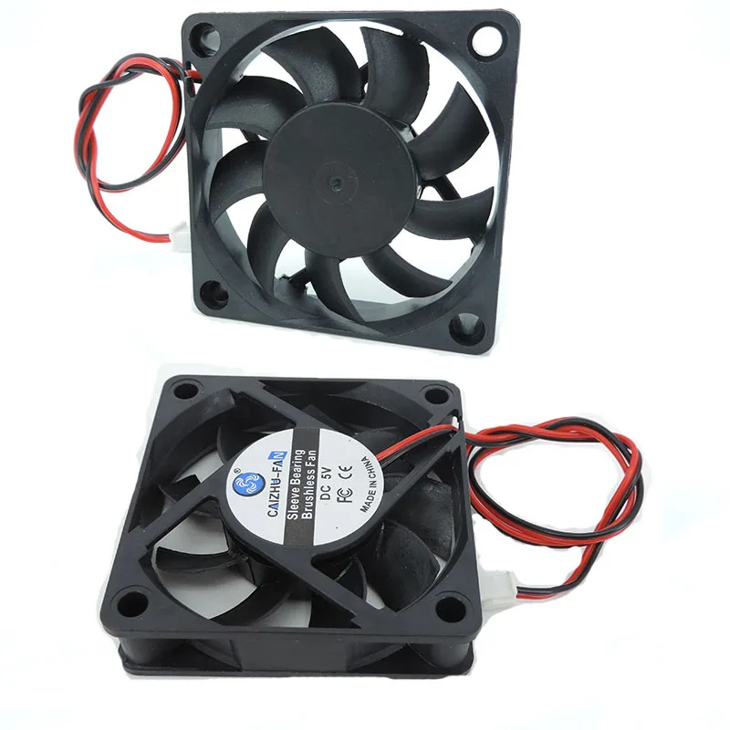 6cm DC 5V 12V 24V 60mm 6015 Fan 6cm Cooling Fan Cooler Computer PC CPU Case Power Supply XH2.54 2Pin for Reprap 3D Printer Part Cooling Fan 3D Printer Fan