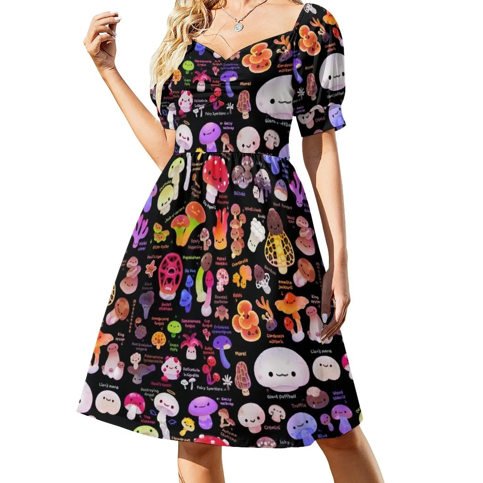 

Mushroom - name Sleeveless Dress Woman dresses dresses summer