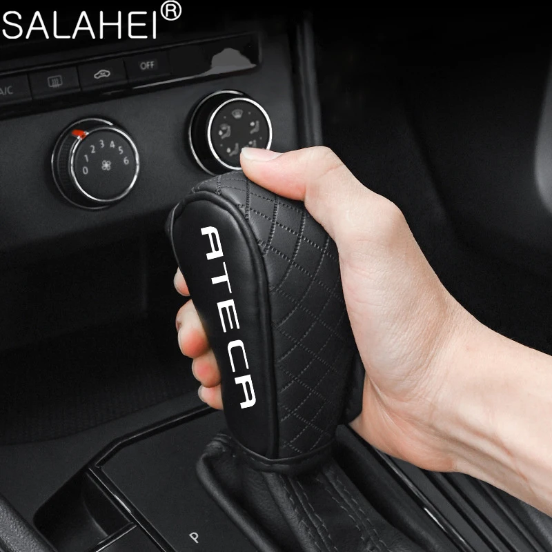 

Car Center Console Shift Handle Cover Case For Seat Leon Ibiza Ateca Arona Cordoba Toledo Altea Alhambra Arosa Exeo Mii Tarraco