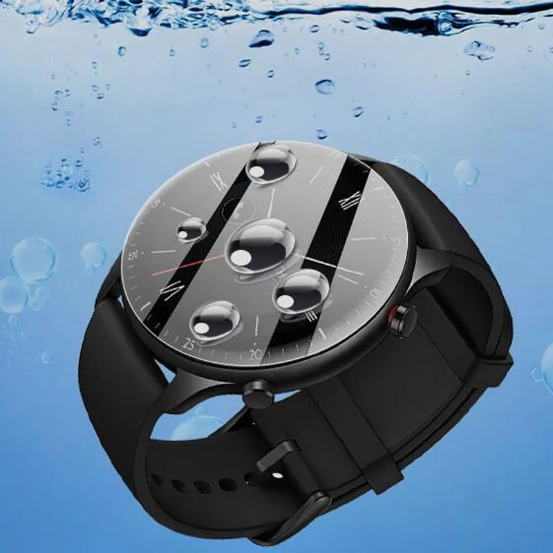 Colmi V69 스마트 시계 디스플레이 화면 보호기 커버 액세서리에 대 한 5pcs TPU 소프트 Smartwatch 지우기 보호 가드 필름