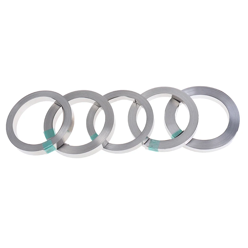 Nickel Strip Tape 10M 6mm 8mm x 0.1/0.12/0.15 Nickel Strip Tape For Li 18650 Battery Spot