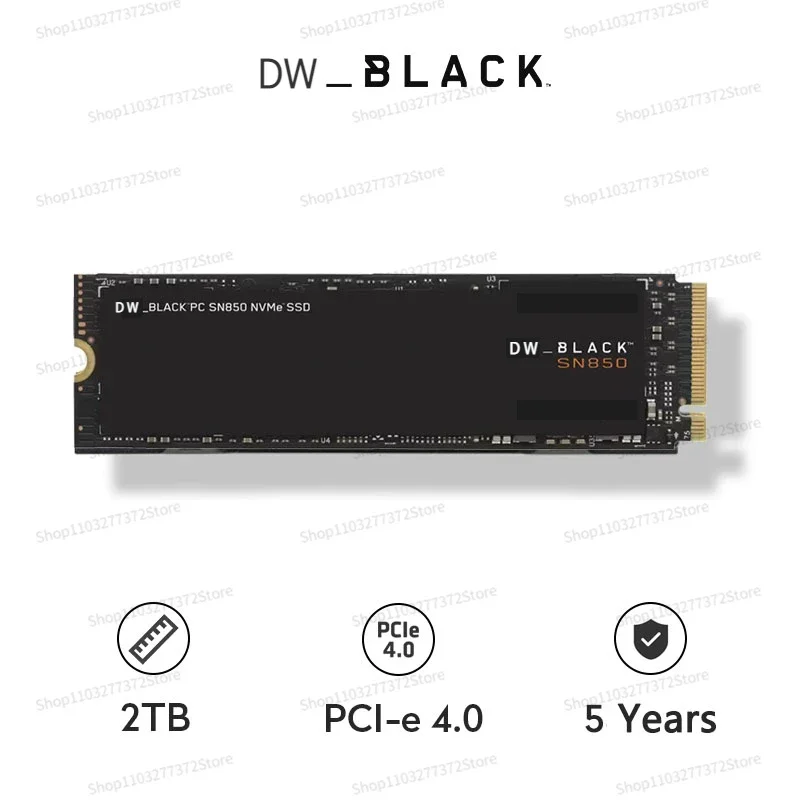 α  SN 850 8TB 4B 2TB 1TB SN850 2TB 1TB Gen4 NVMe SSD M.2 2280 ָ Ʈ ̺  ̺   PS5 PC
