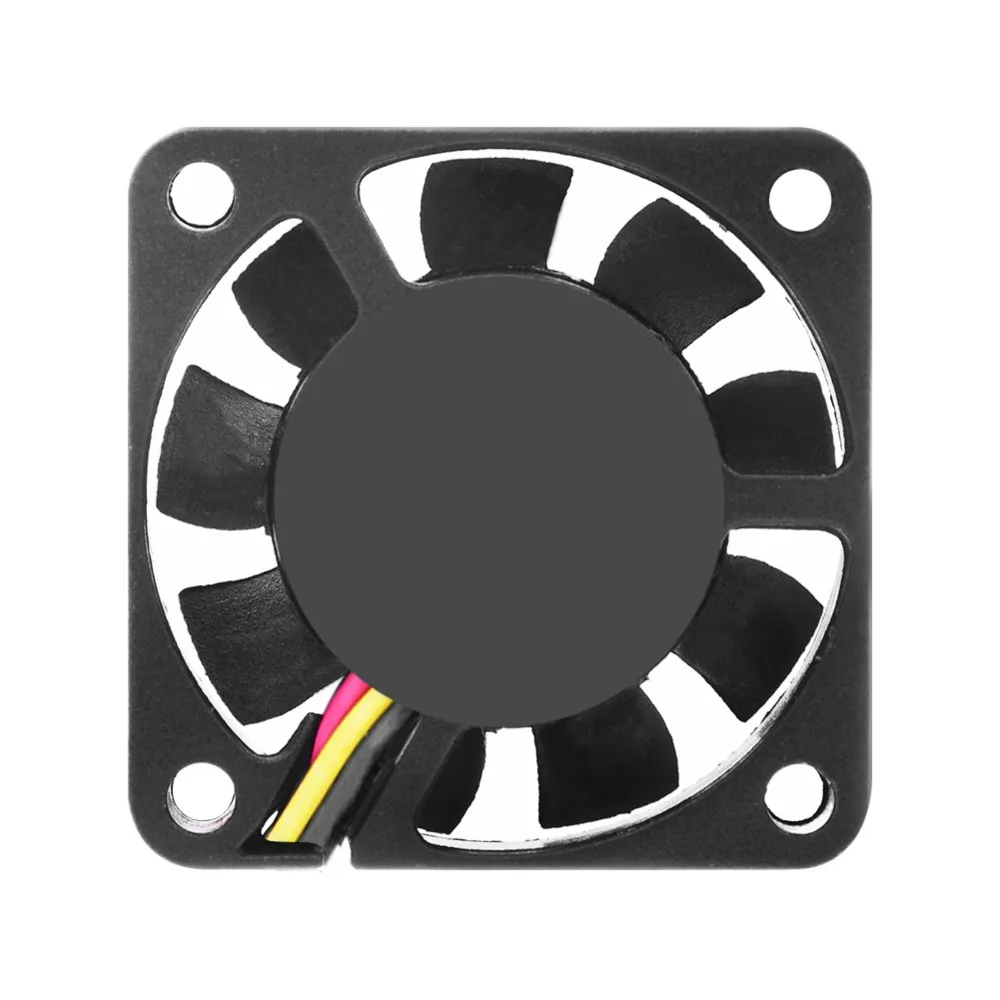 3 Pins 9 Blades Low Noise Cooler Cooling Fan DC 12V 40x40x10mm PC CPU Brushless Computer Case Fan Saving Design