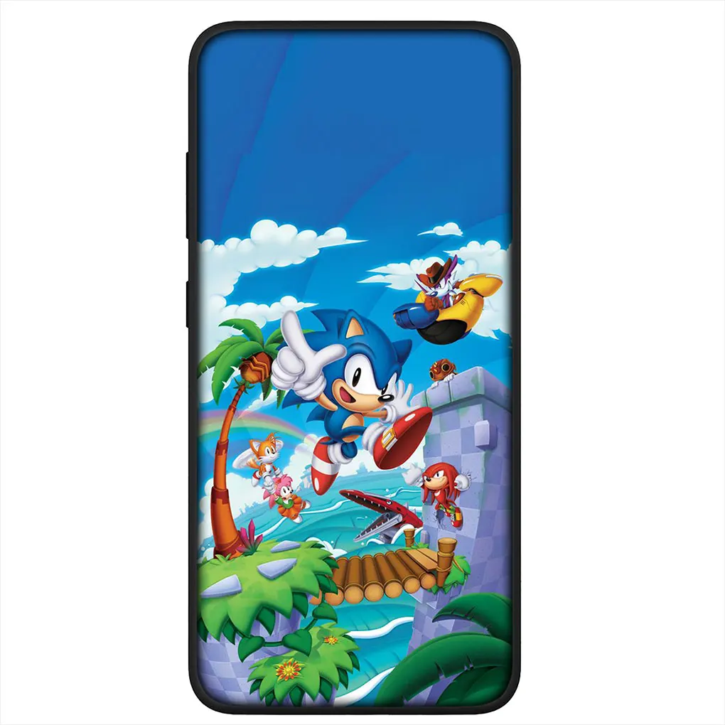 thumbnail image 1 of Funda con fondo de pantalla de Anime S-Sonics y erizos para Xiaomi Redmi Note 13, 8, 7, 12 Pro, C, A3, 13C, 12C, 8A, 7A, 8T, A3X, 4G, 5G, 1 of 5