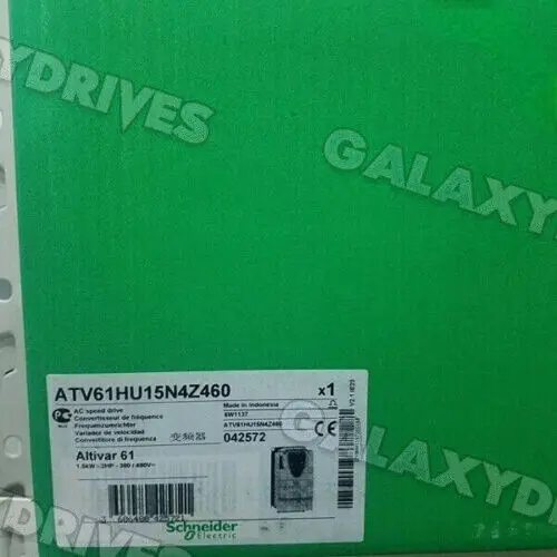 

Инвертор Schneider ATV61HU15N4Z460, 1 шт., Новый в коробке