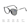Men Ultra Light Large Frame Photochromic Near Sight Glasses Trendy Women Myopia Glasses Anti Blue Light Color Changing Eyewear 6