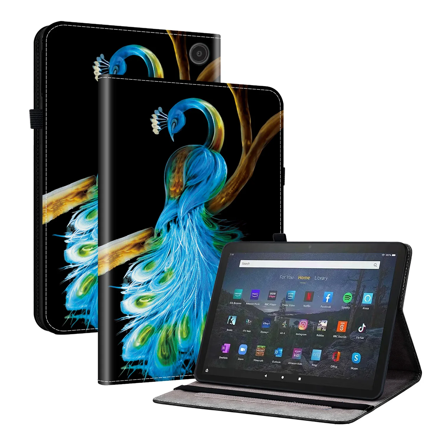 Premium Leather Tablet Case - Elegant Protective Cover