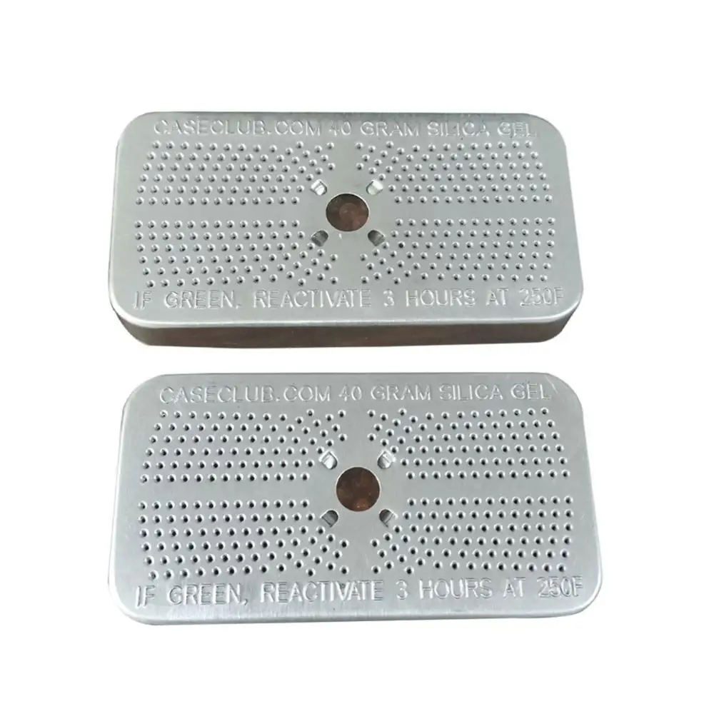Closet Moisture Absorbing Indicating Silica Gel Reusable Dehumidifier Absorber Desiccant Canister Dry-Packs