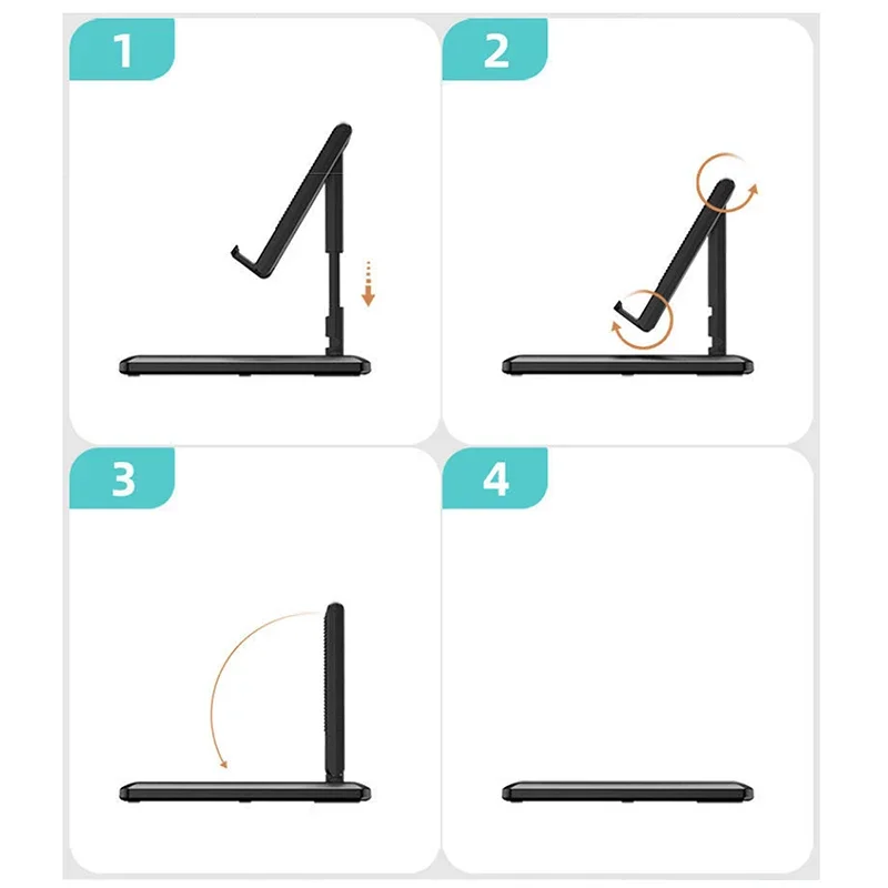 Foldable Tablet Mobile Phone Desktop Phone Stand for iPad iPhone Samsung Desk Holder Adjustable Desk Bracket Smartphone Stand 8 S7001a9d09b2f495387e9535cef39c124i