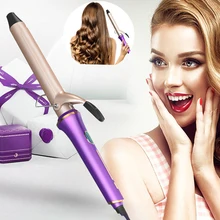 

Electric Professional PTC Hair Curler Waver Lcd Curling Iron All Hairstyles Roller Curls Wand Fashion Wavy Styling Tools