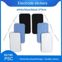 5*9cm Non-woven Fabric Electrode Pads 2mm Plug TENS Nerve Muscle Stimulator Acupuncture Machine Gel Electrode Patch Accessories 1