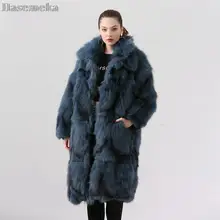 

Real Fur Coat Women Winter Fashion Jacket Long Coat Real Fox Fur Fur Coat New Available Hot Sale