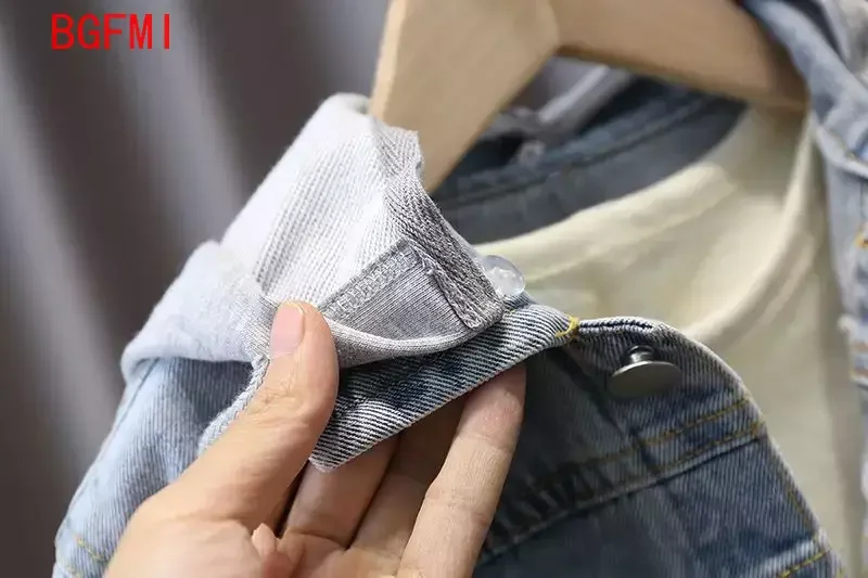 Children's denim jacket coat kids jackets kids coats for boy girl hooded baby spring autumn