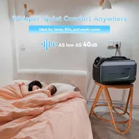CYBERTAKE S2 Pro Climatiseur portable d'extérieur, refroidissement et chauffage rapides, système de drainage actif, 6 modes de fonctionnement 4
