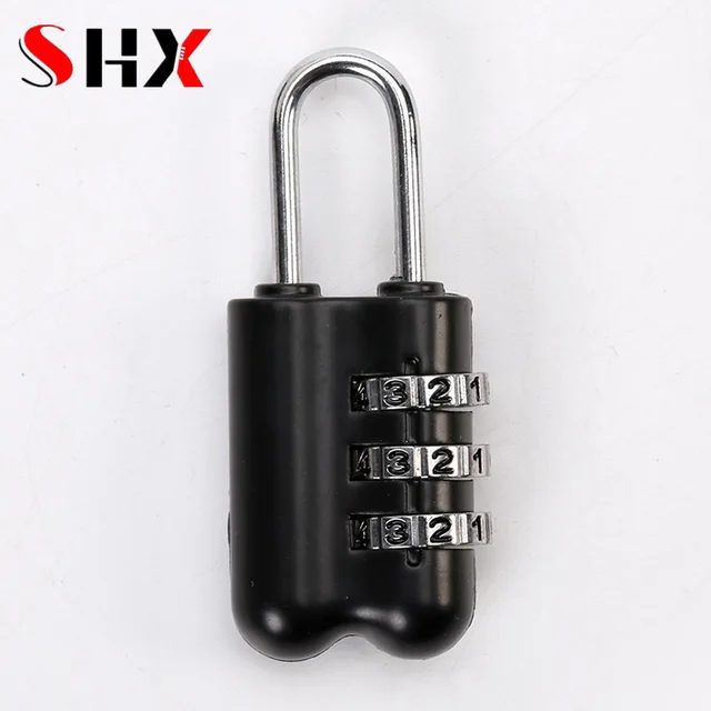 Aluminum Alloy Mini 3 Digits Number Password Code Lock Combination Padlock