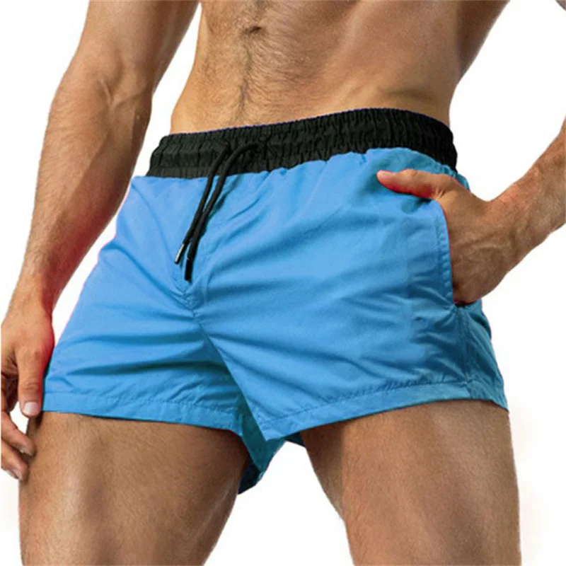 Shorts esportivos de secagem rápida sem forro, moletom leve, boxers com cinto elástico, ginástica fitness, calções de praia, verão, novo, 2022