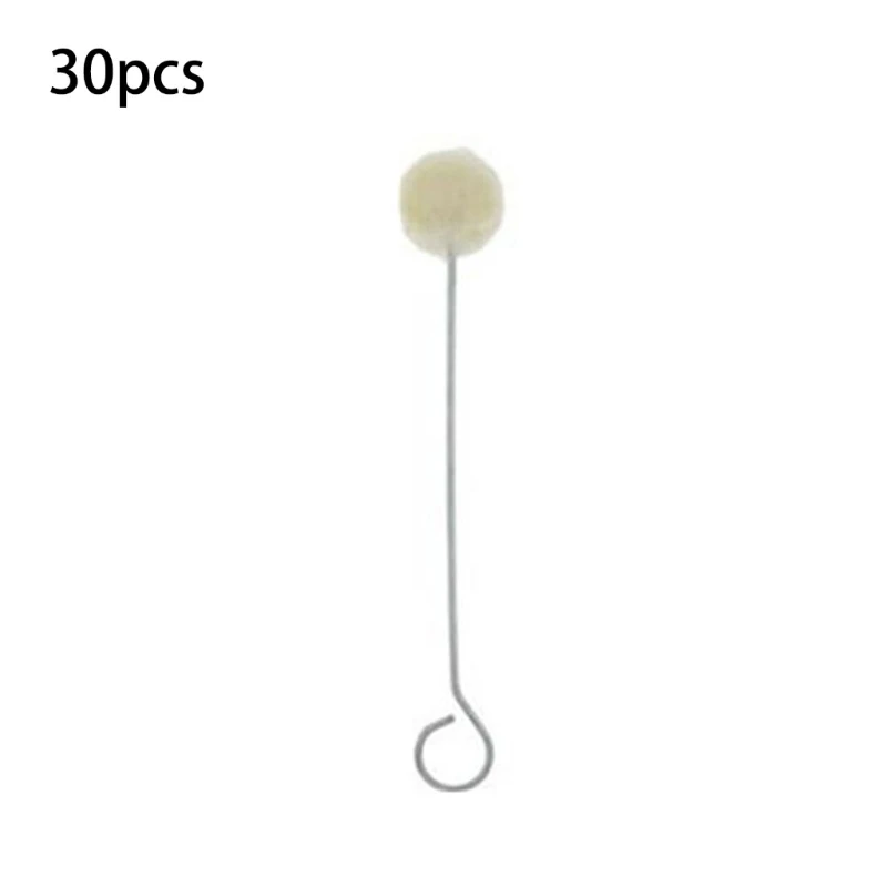  Leather Dye Applicator, Wool Daubers Durable 100Pcs Even  Coloring for Crafting