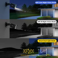 ANNKE 1080P HD-TVI Sécurité Caméra Kit 4Pcs 2MP Bullet Extérieur Résistant Aux Intempéries Boîtier 66ft Super Vision Nocturne Intelligente IR CCTV Caméra 2