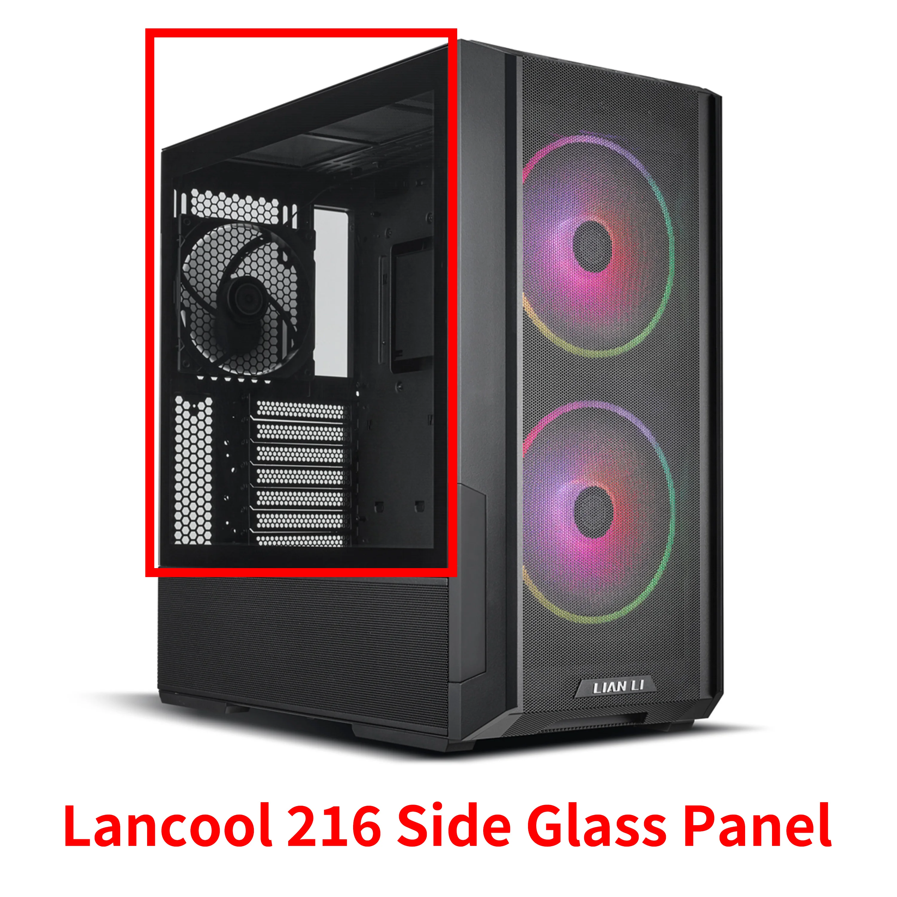 Lian-Li Lancool 216 Side Glass Panel(Black)