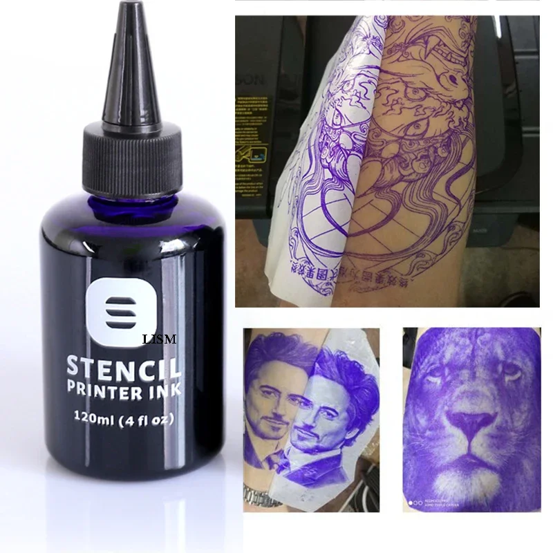 

4oz Tattoo Stencil Printer Ink Body Painting Stencil Transfer Tracing Paper Supplies Transfer Paper for Tattoo Transfer Machine
