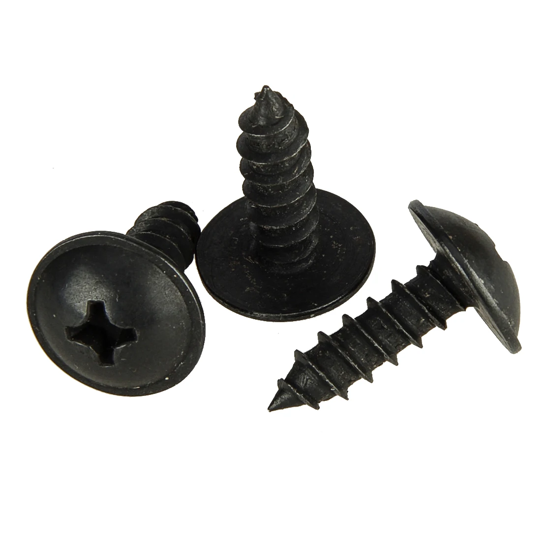 20Pcs 12493-06207 12493-06207E Fender Liner Retainer Screw Tapping Bolt Fit for Hyundai Kia Black New