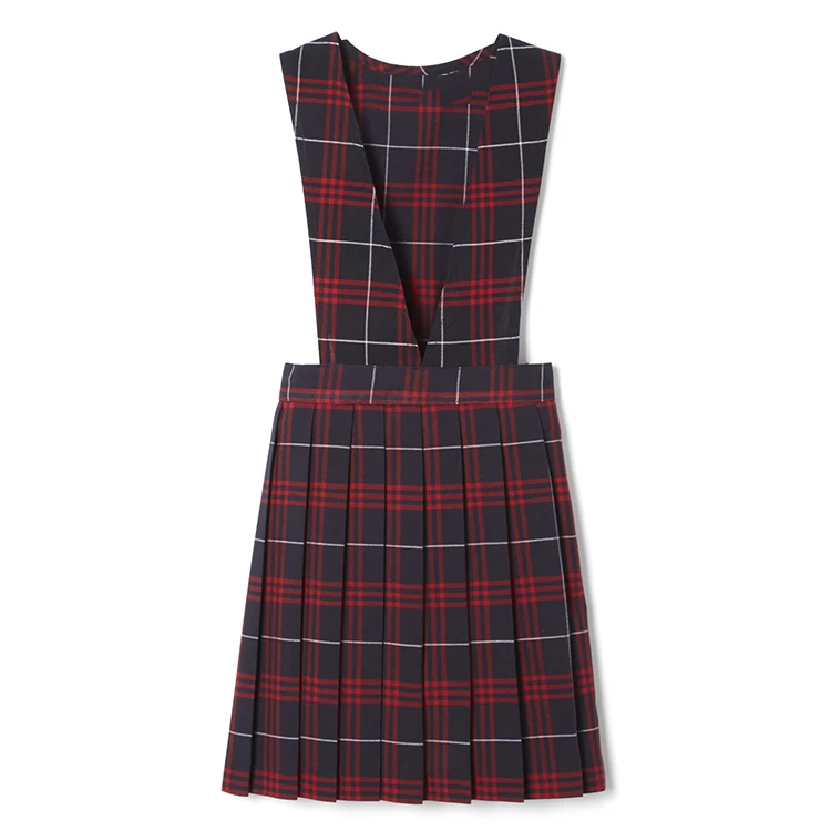 

Fashion plaid style school cardigan uniform school uniform sweater secondary school uniform