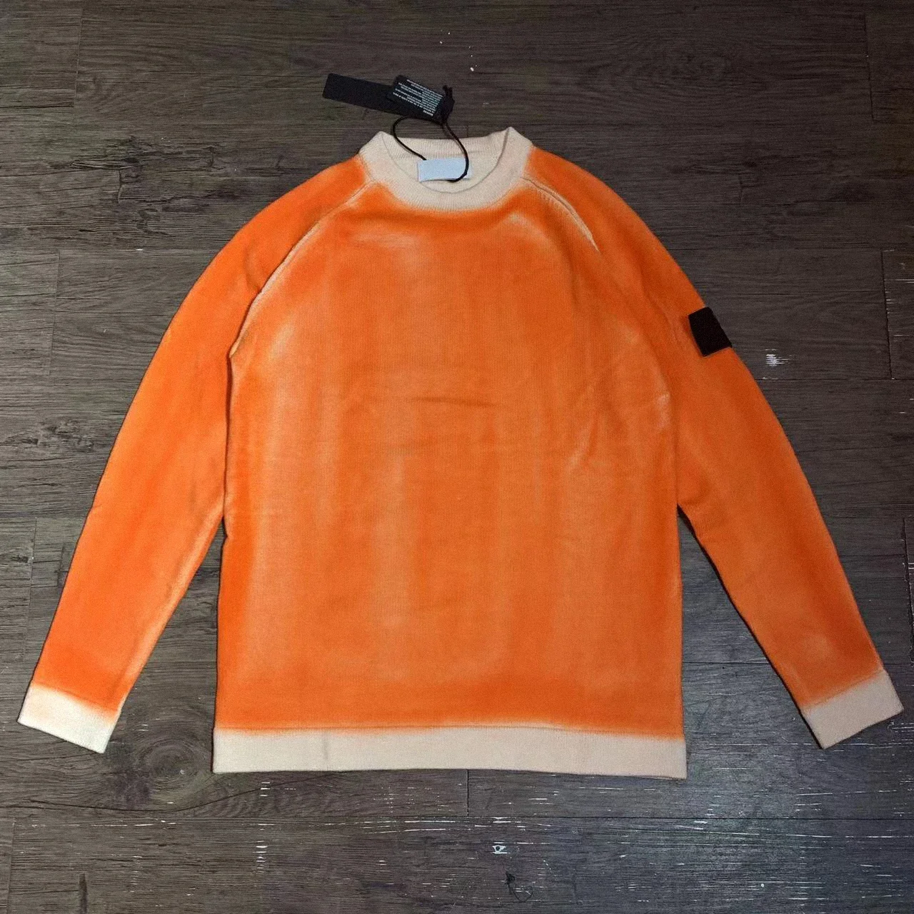 

Men's and women's autumn and winter new color contrast gradient tie-dye sweater top quality fashion trend knitted sweater 2023