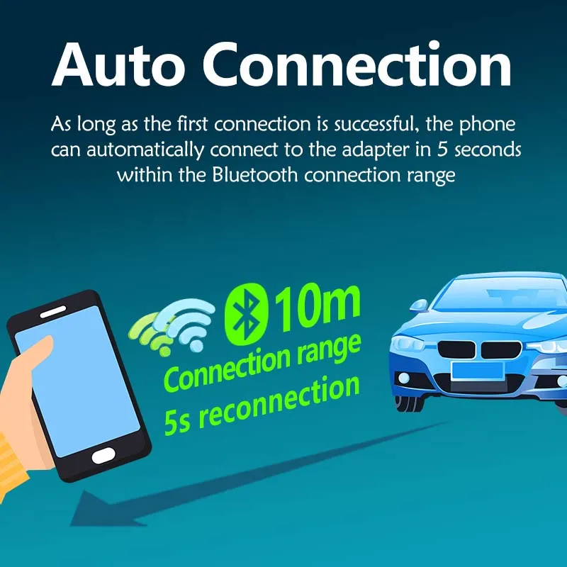 CarPlay ȵ̵ Auto 2 in 1 - ȯ  ž  ̼ ڽ Bluetooth ڵ 