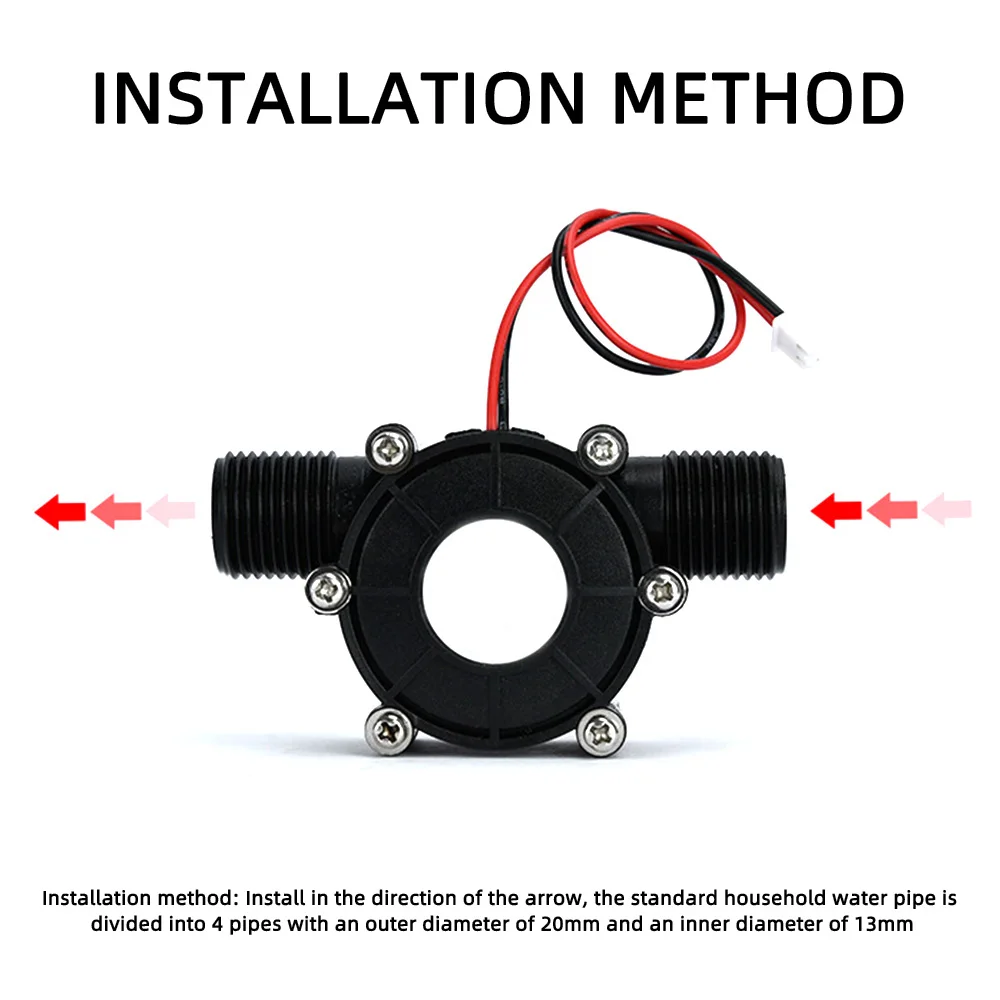 Micro Hydro Generator Turbine Flow Hydraulic Conversion Water Flow Energy Generator DC 5V 12V 0-80V hydroelectric generator