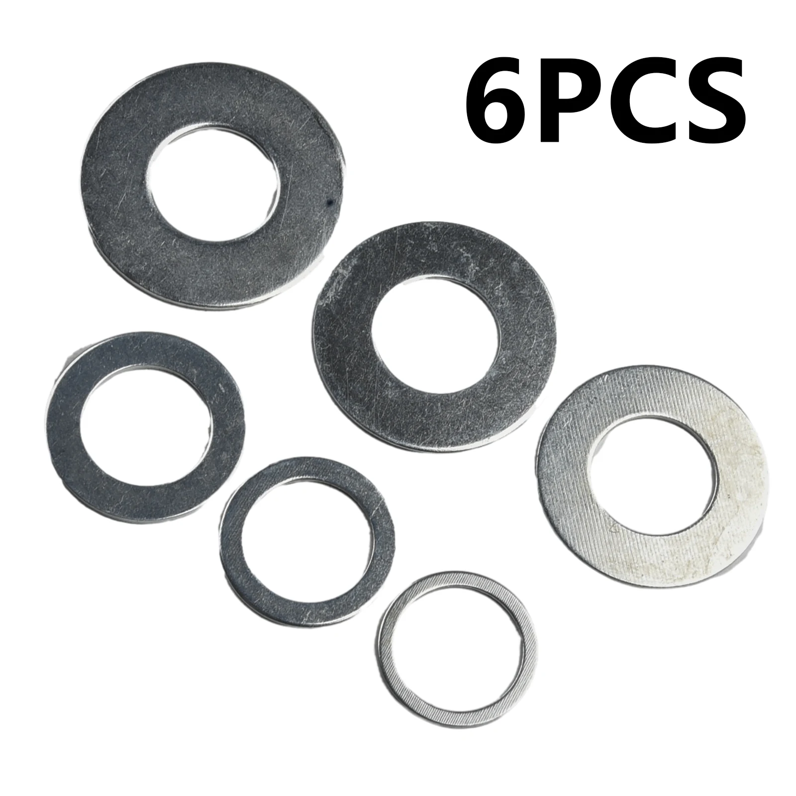 

6pcs 20-35mm Circular Saw Blade Reducing Rings Conversion Ring Cutting Disc Aperture Gasket Inner Hole Adapter Rings