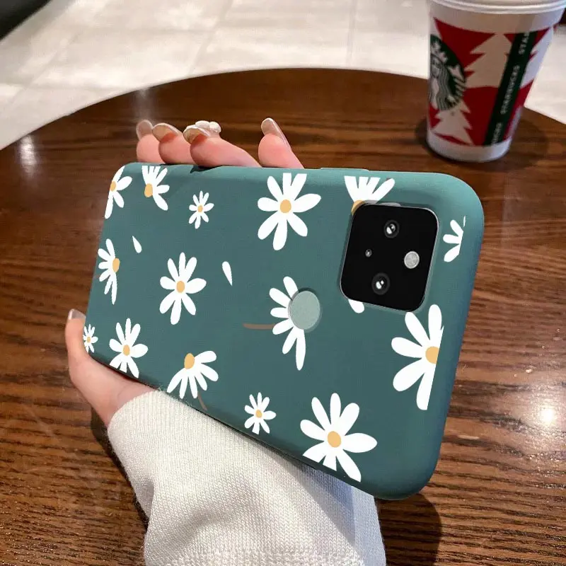 Sunflower White Silicone Bracelet Phone Case