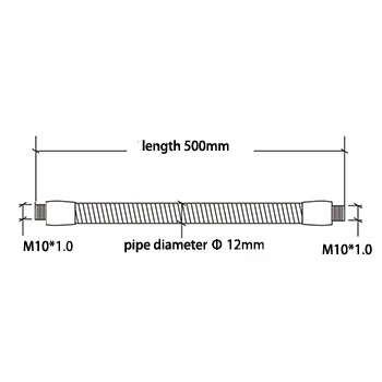 D12 500mm MM10x2