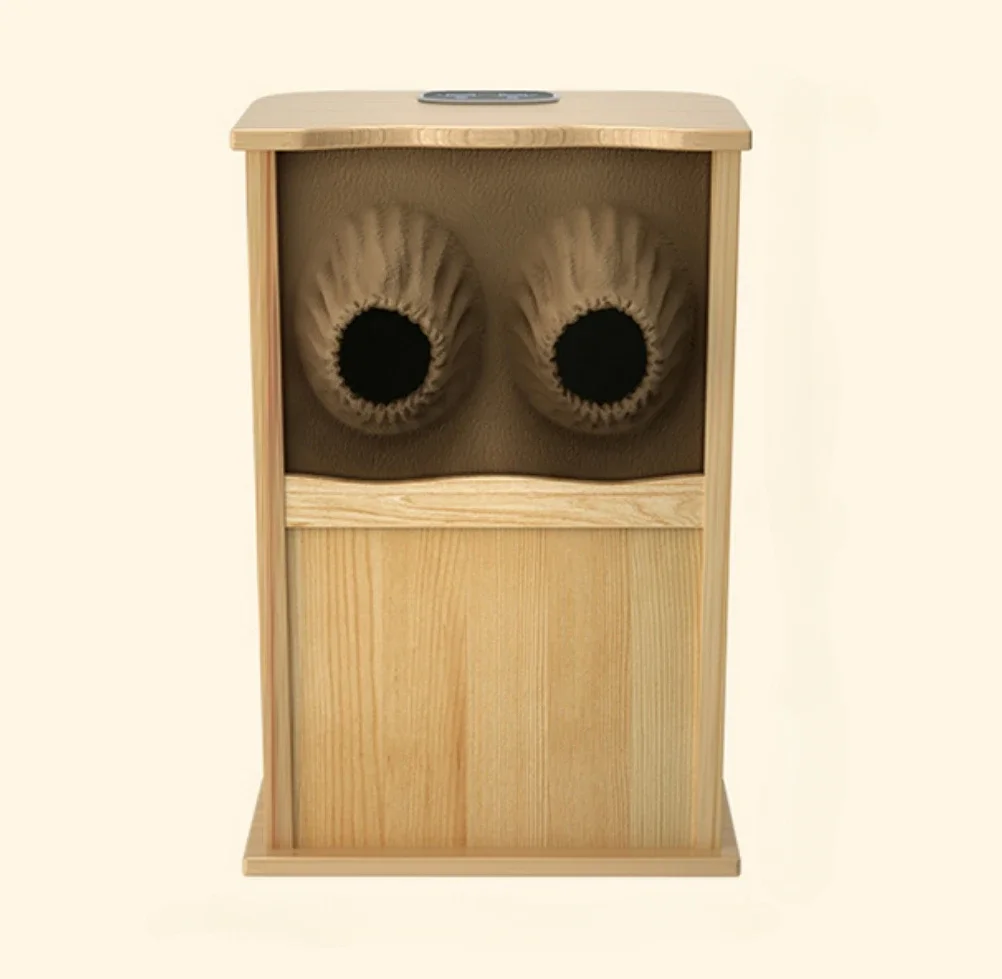 Olografico Energy Foot Bath Cabinet Massaggio Grafene Riscaldamento Spettro A Infrarossi Lontani Affumicato Sudore Fumante Barile Di Legno