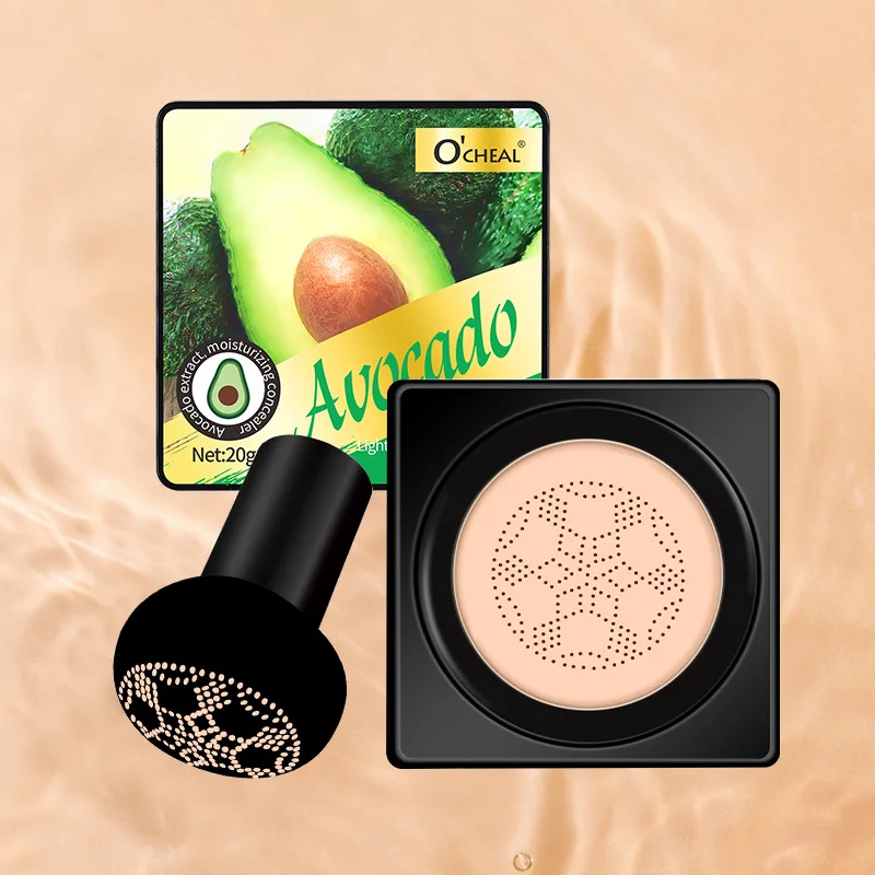 Magic Foundation Mushroom Head Air Cushion CC Cream Waterproof Brighten Foundation Cream Women Base Makeup Face Korean Cosmetics air cushion cream