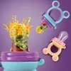 Baby Feeder Silicone Fresh Food Nibbler Kids Boy Girl Bear Ear Fruit Feeding Safe Infant Baby Supplies Nipple Soother Bottles 3