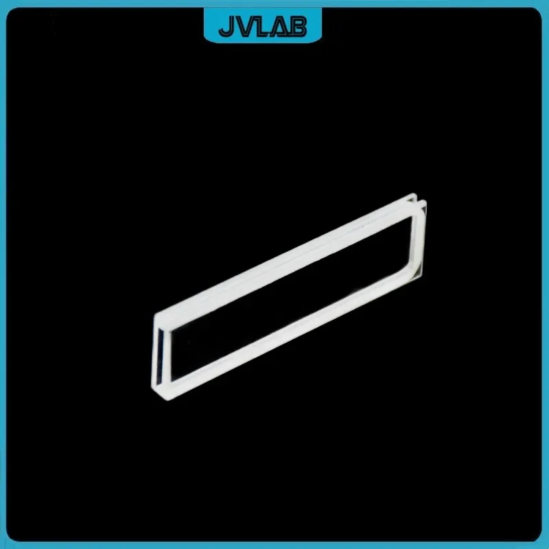 Glass Cuvette (Liquid Sample Cell) 0.4ml Light Path 1mm Absorption Cells Spectrophotometer Frit Sintering Technology 2 / PK
