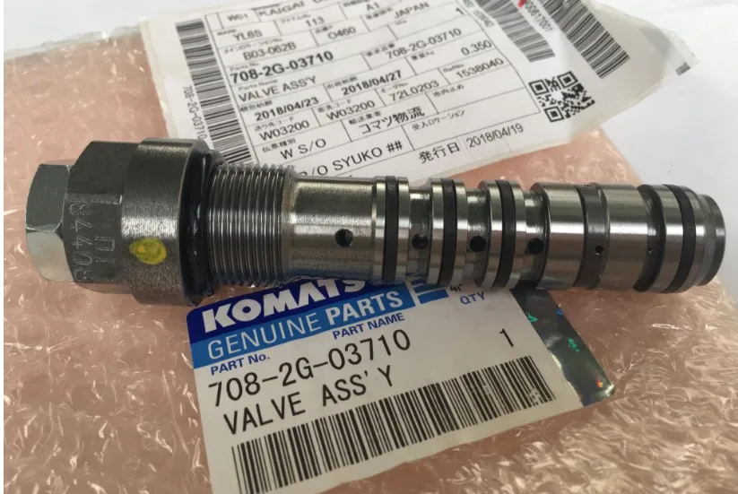 PC300-7 굴삭기 LS 밸브 어셈블리, Komatsu 708-2G-03710