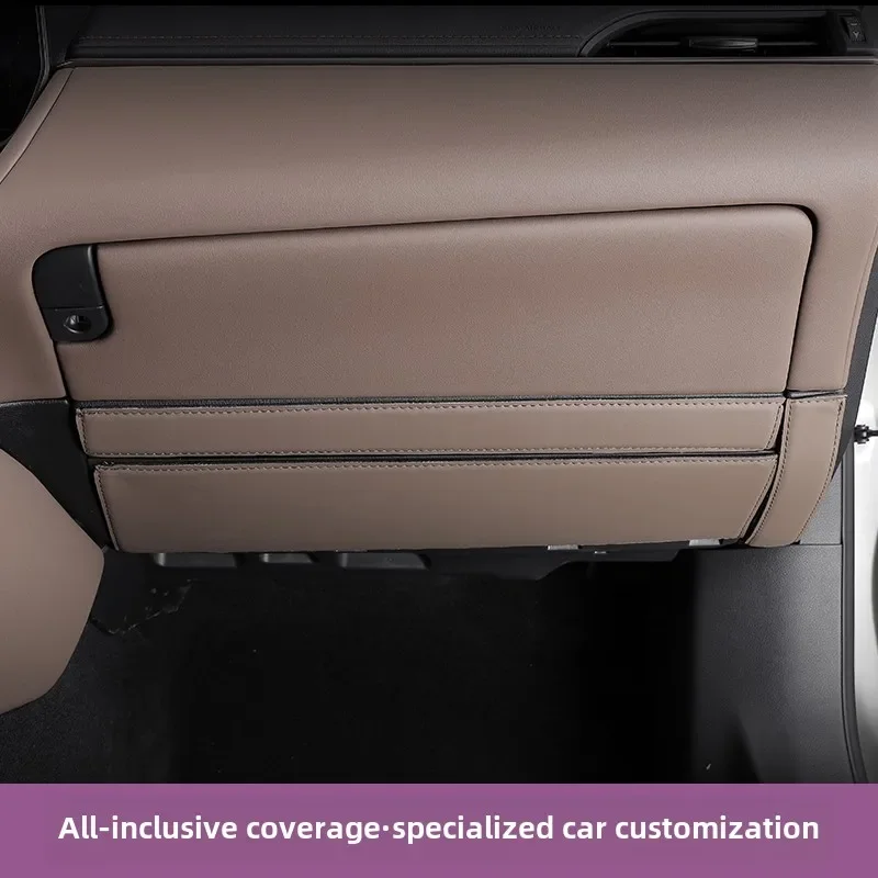 Lexus ES200 ES260 ES300h Co-Driver 보관함 안티 킥 패드 글러브 박스 가죽 보호 패드 자동차 인테리어 액세서리