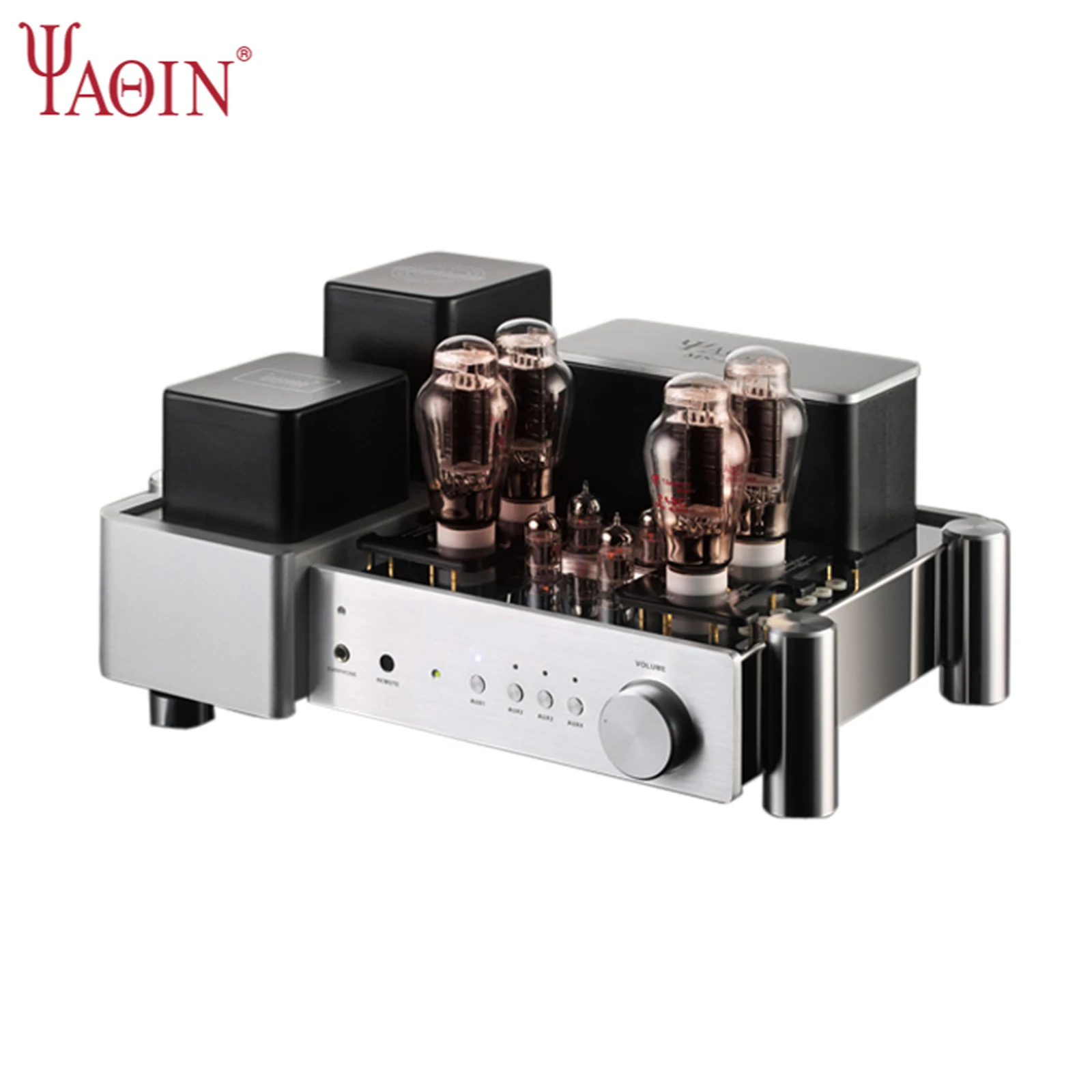 

YAQIN MS-2A3 Bladder Machine Fever HiFi Tube 10W*2 High Power Amplifier Home Desktop Audio Combination Amplifier