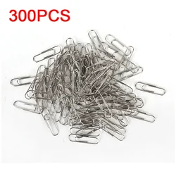 Premium Metal Silver Paper Clips for Office and School Supplies (300PCS)