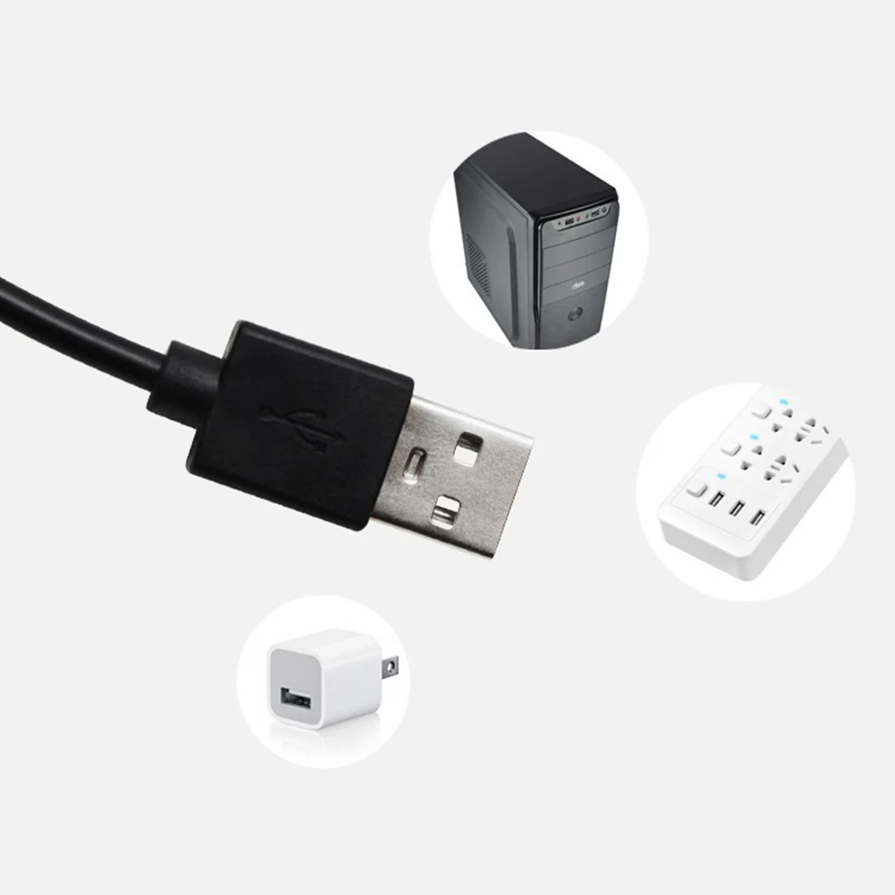 LED 수족관 조명 USB 우드 베이스 수생 식물 성장 조명 램프, 어항용