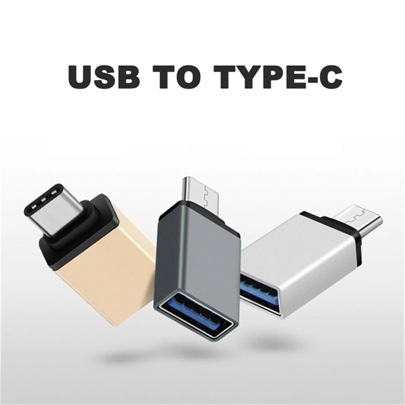 Metal USB 3.1 Type-C Male to USB 3.0 Female Converter Adapter OTG Function For Apple Macbook Xiaomi Huawei Samsung Galaxy