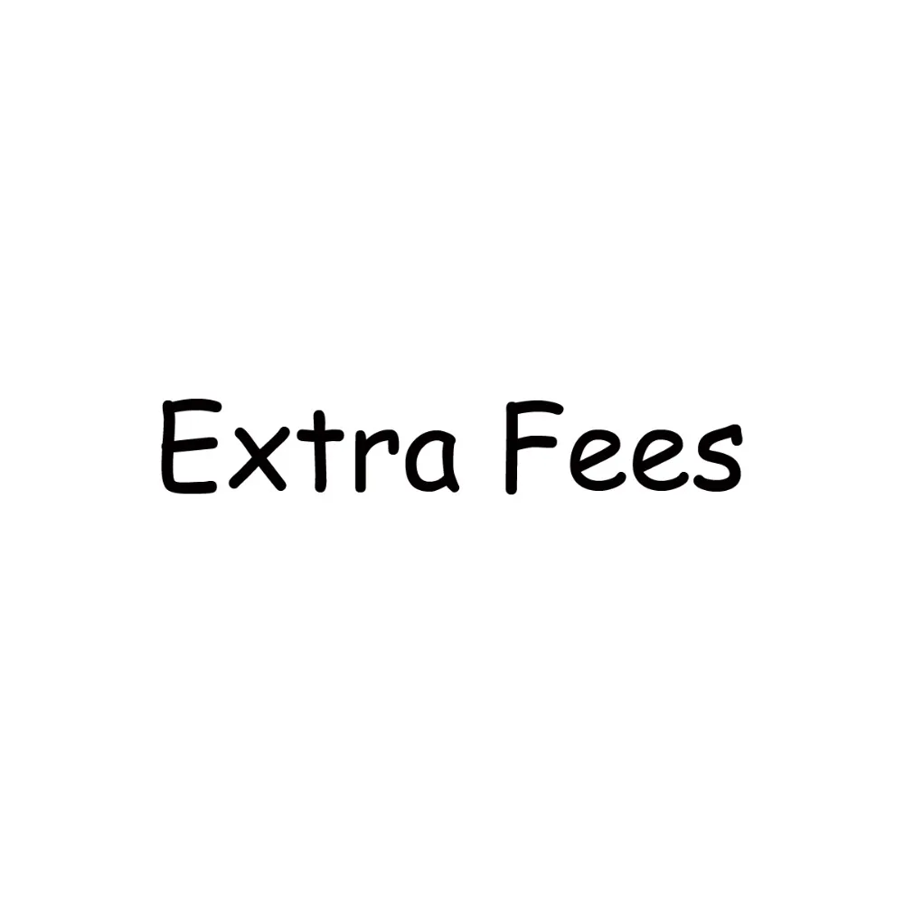 ManLuYunXiao Extra Fees for Customized Orders Supplementary of Postage Fees or Order Fees Balance of Expedited Shipping Fee