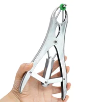 Stainless Steel Sheep Broken Tail Castration Forceps Expansion Clamp Elasticity Rubber Castration Rings Farm Animal Bloodless 2