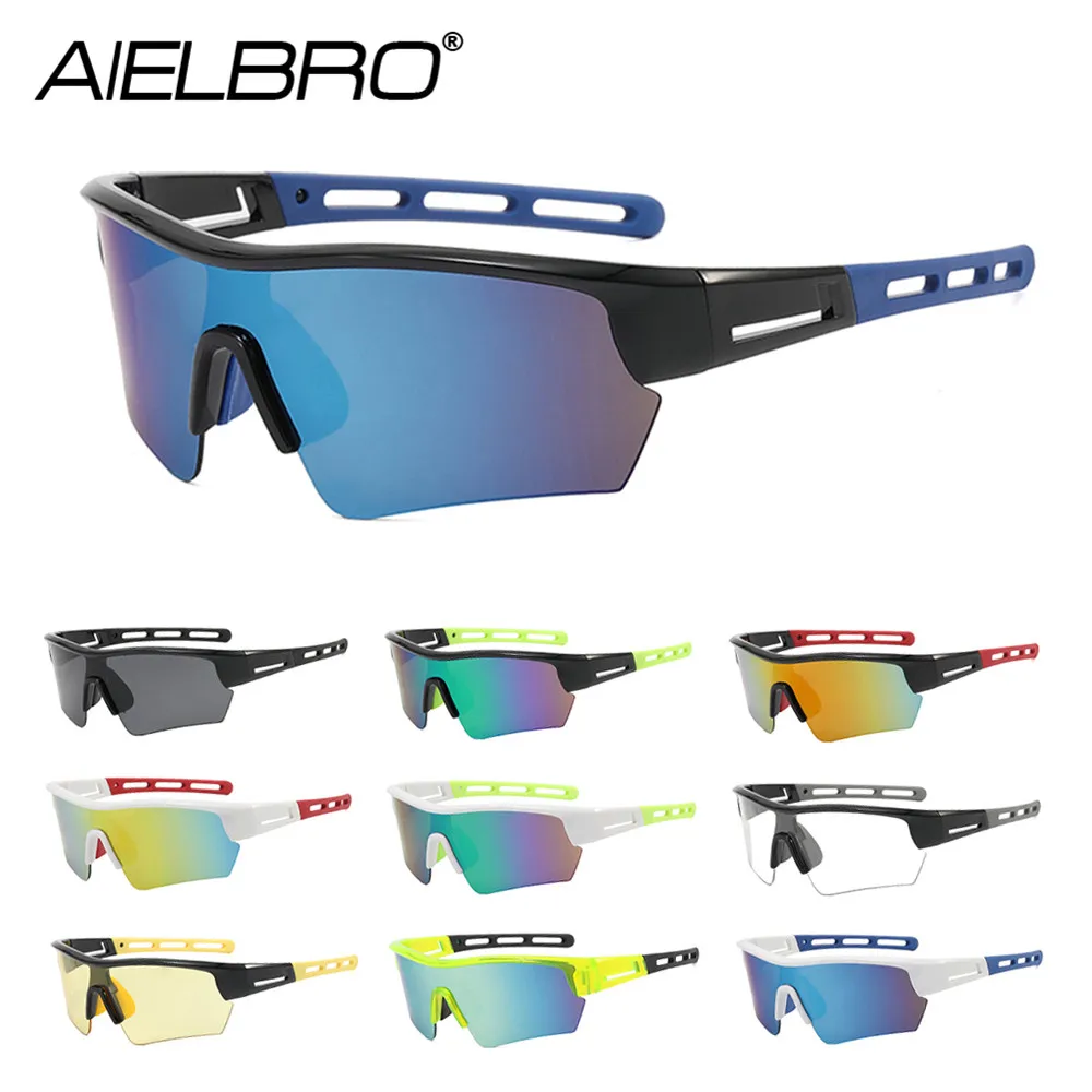 

AIELBRO Cycling Glasses Sport Sunglasses Men's Sunglasses Polarized Glasses Women's Sunglasses Safety Goggles Sunglasses for Men