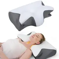 Butterfly Sleep Memory Neck Pillow Slow Rebound Comfort Memory Foam Sleep Cervical Orthopedic Neck Pillow Massage Bed Pillow 1