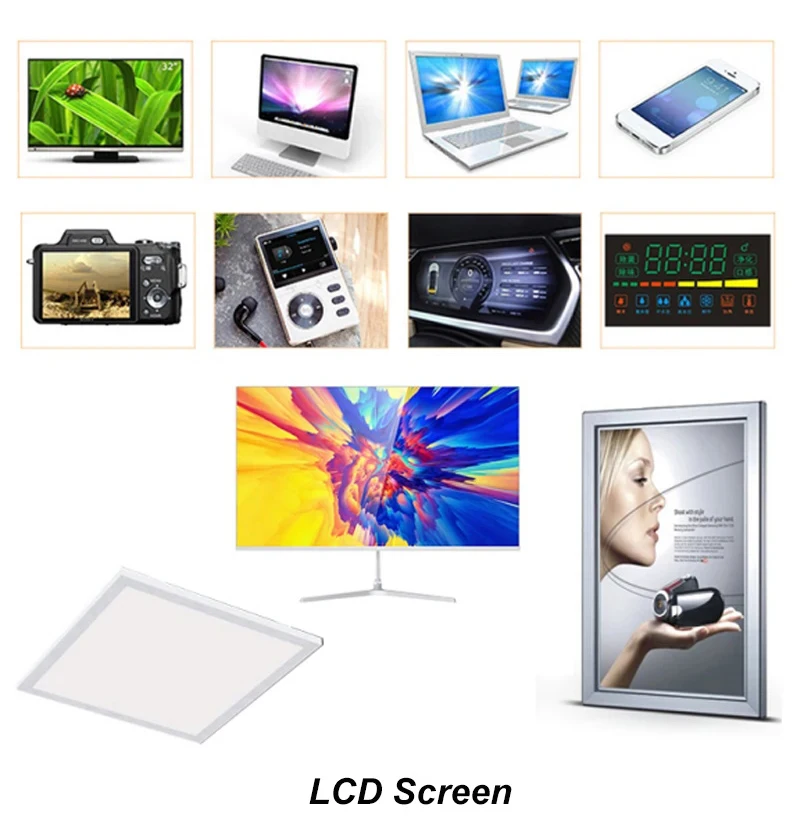 Diffuser Film/Reflective film Sample set LED Light TV PET backlight Guide light paper sheet 6