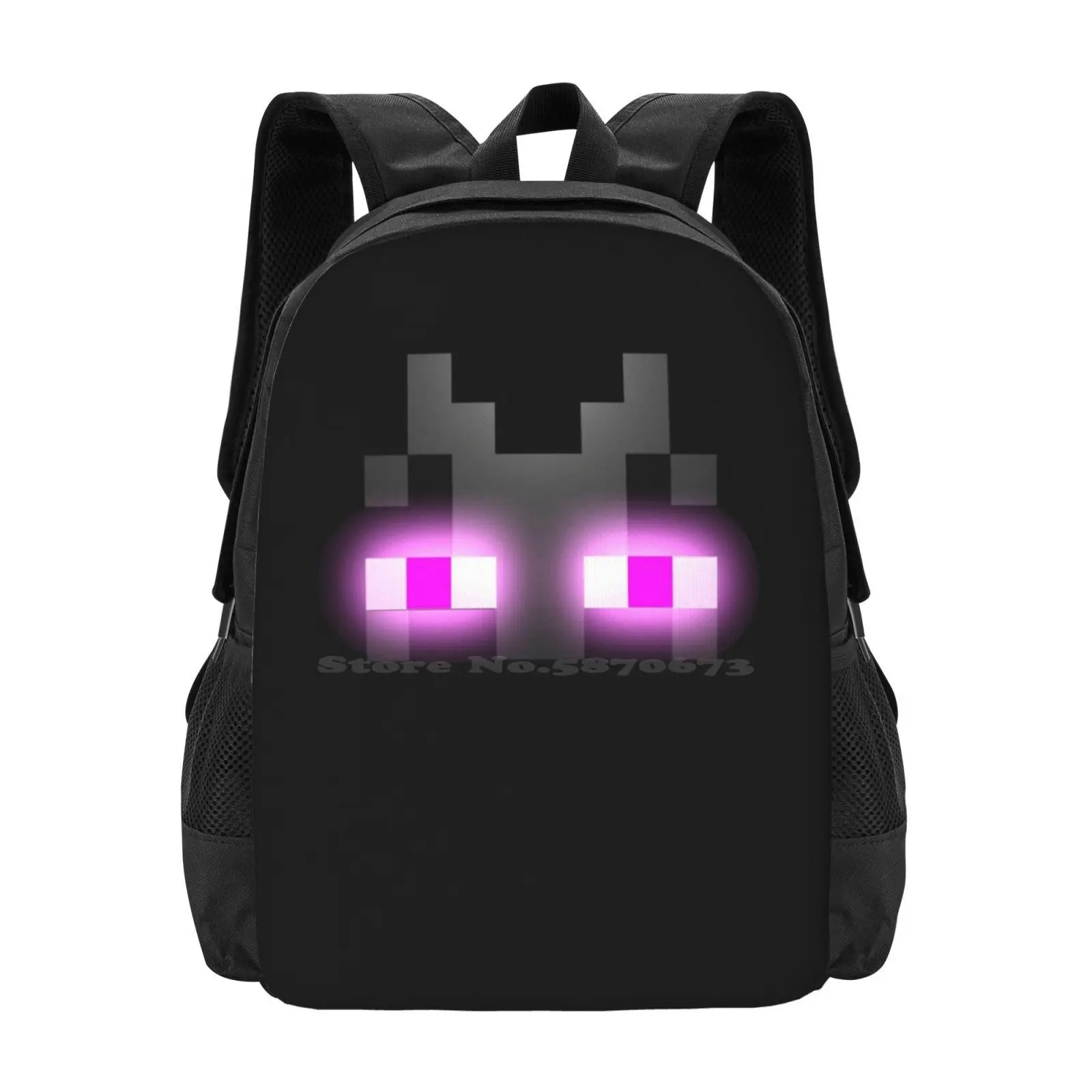 MOCHILA CON ORGANIZADOR MINECFRAFT ENDERMAN